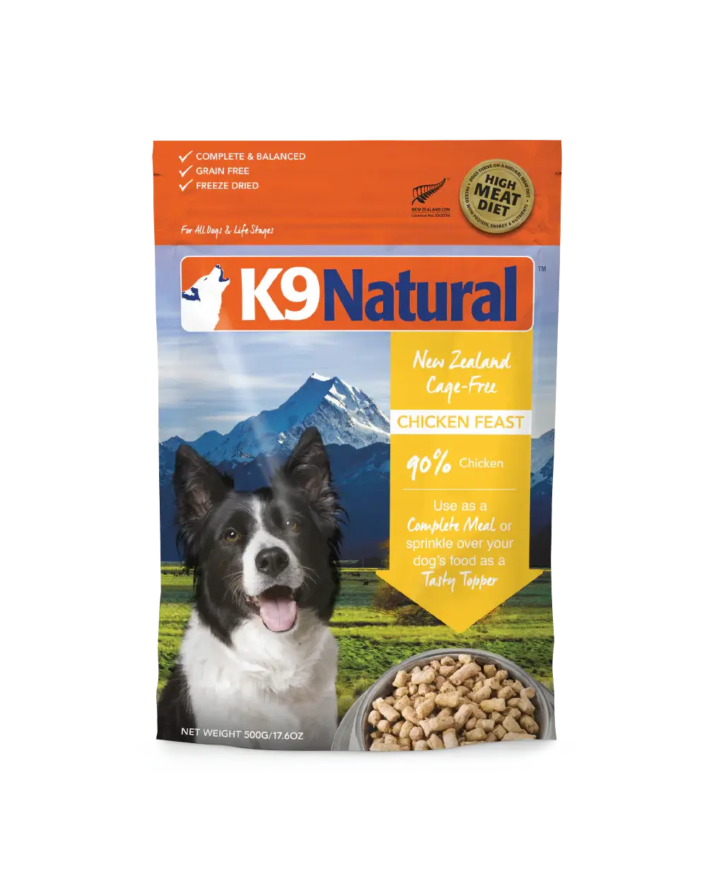 K9 Natural - Chicken Freeze-Dried Dog Food-ARMOR THE POOCH