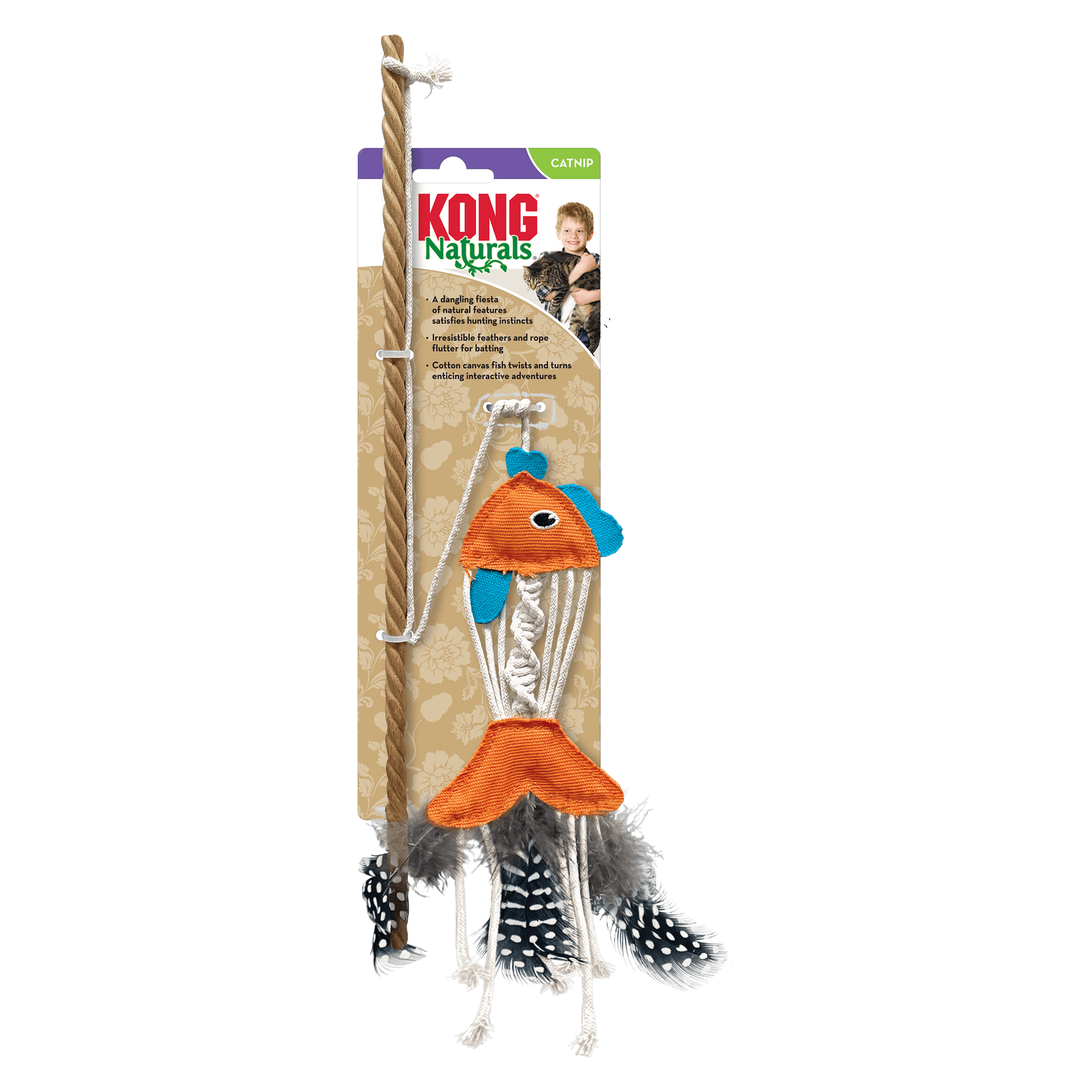 KONG - Naturals Teaser Fish