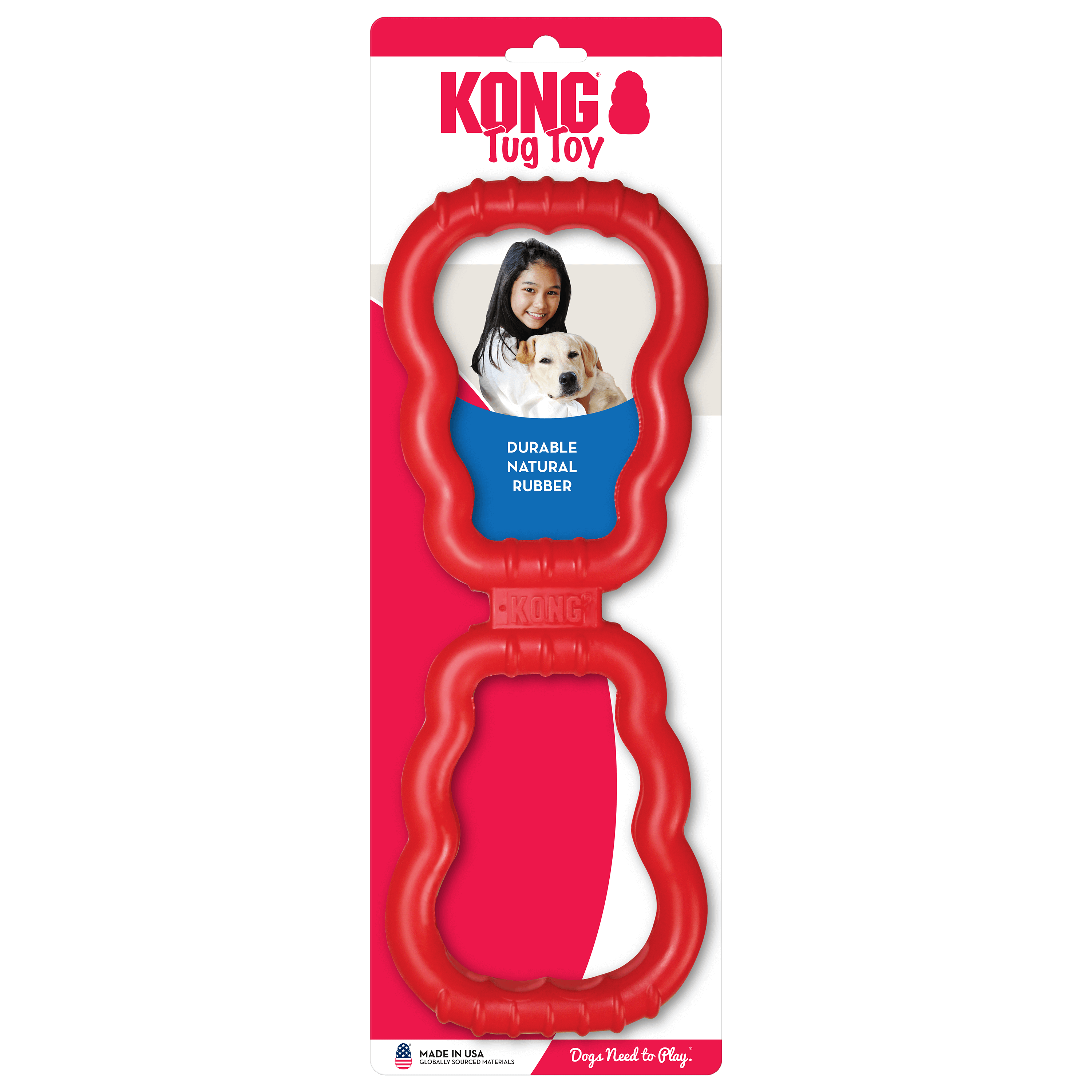 KONG | Tug | Dog Toy | ARMOR THE POOCH