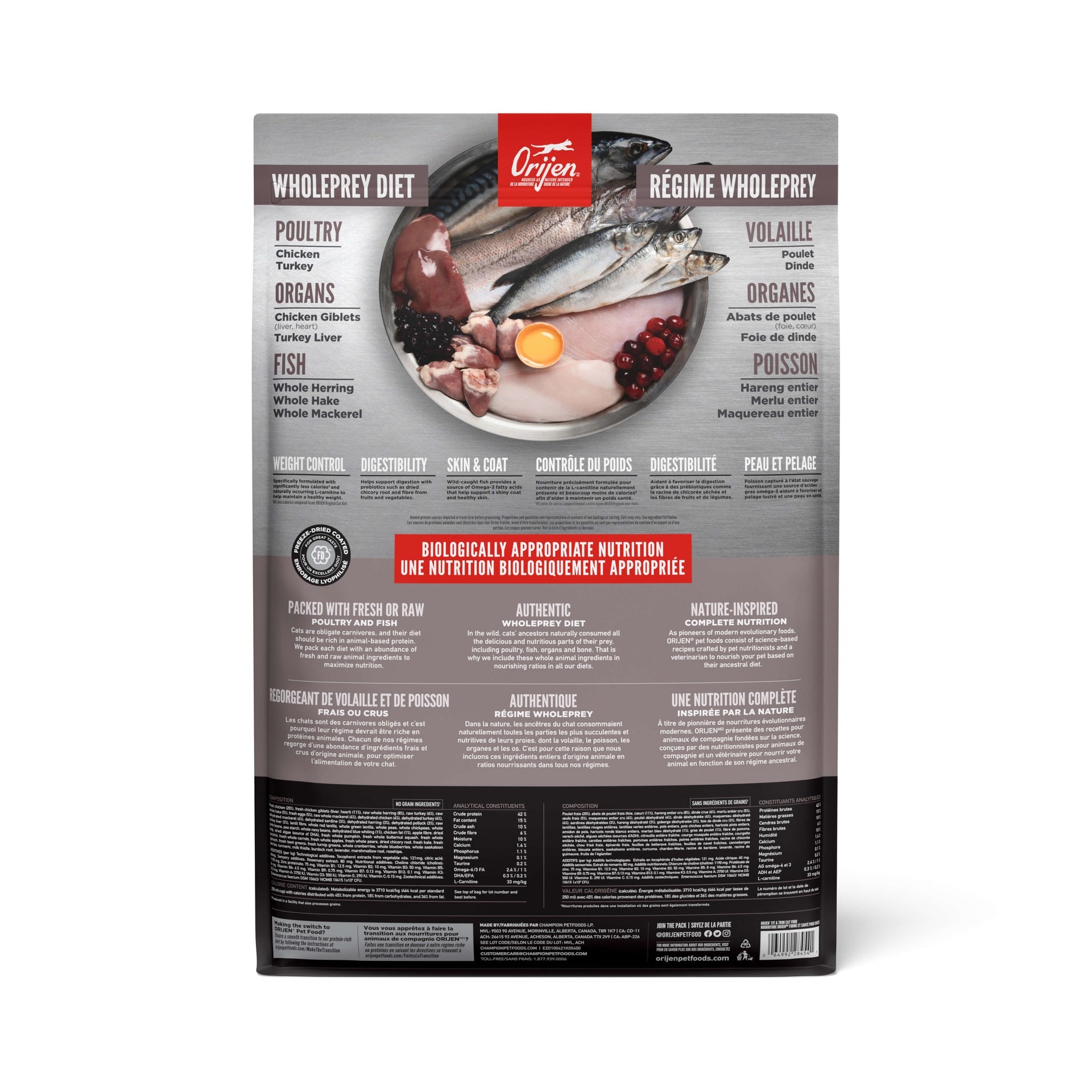 Orijen - Fit & Trim (Dry Cat Food)