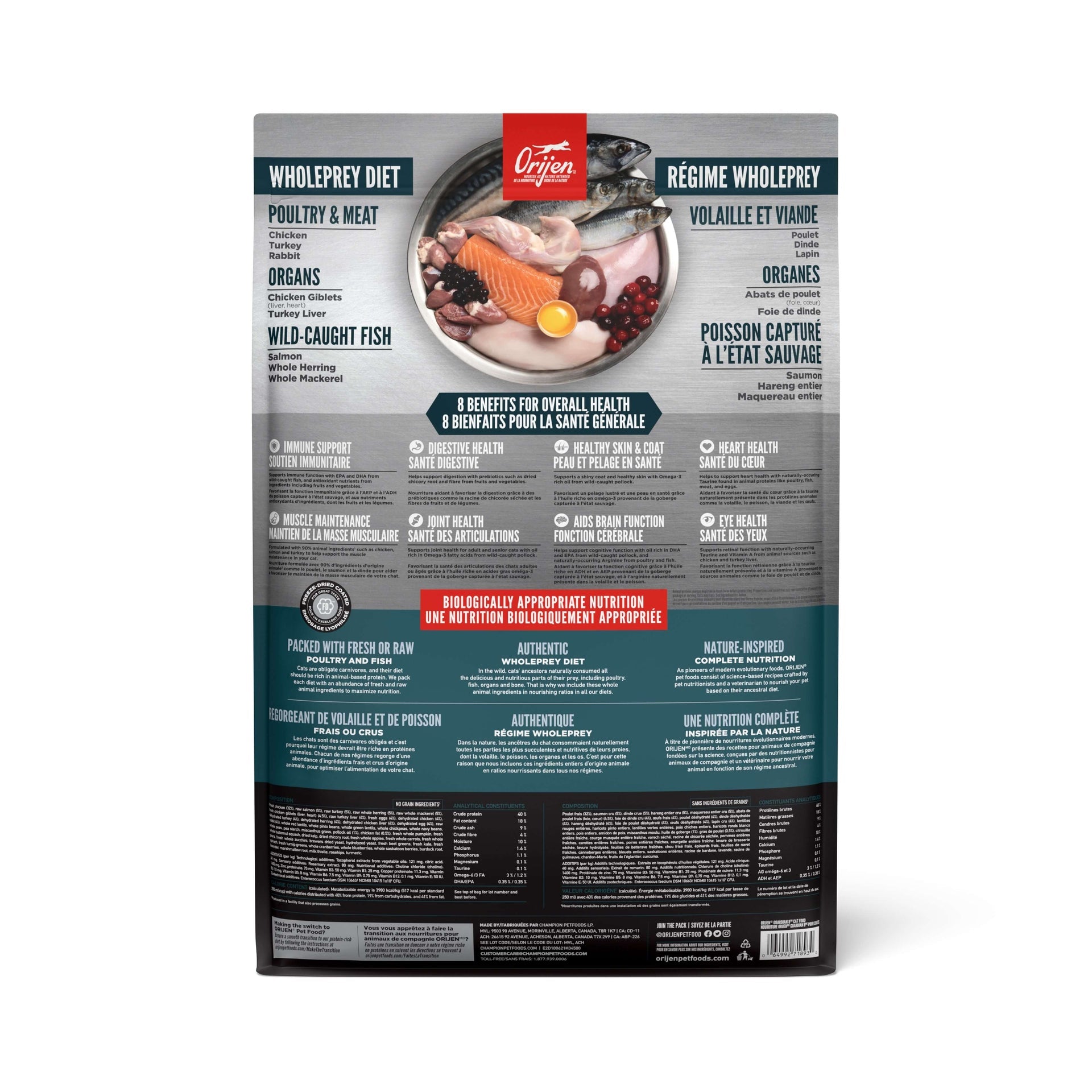 Orijen - Guardian 8 (Dry Cat Food)