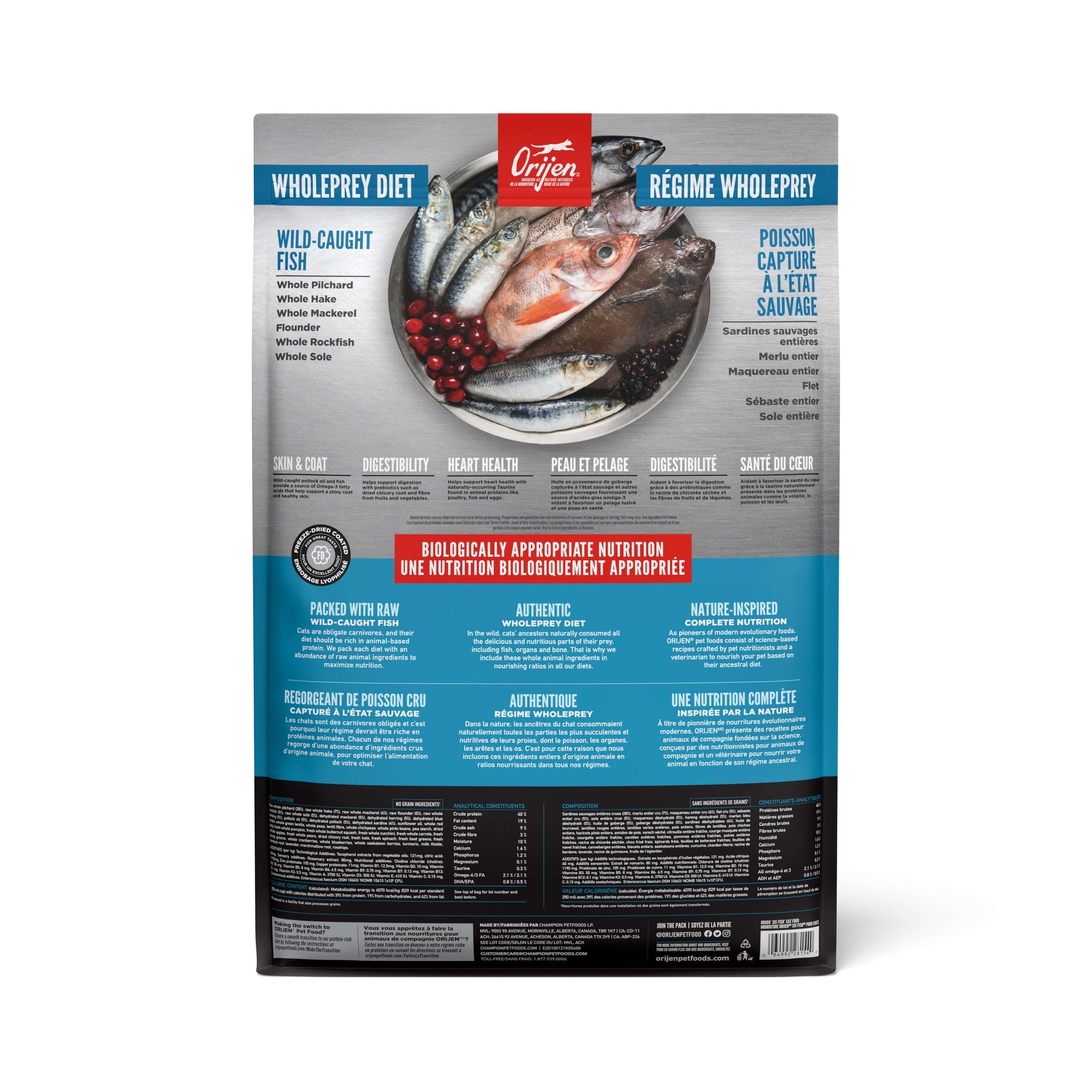 Orijen - Six Fish (Dry Cat Food)