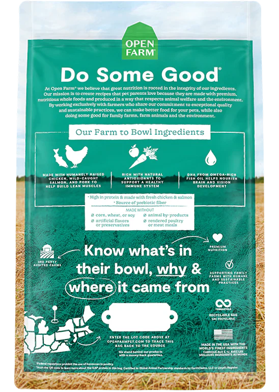 Open Farm | Chicken | Puppy Food Near Me Toronto | ARMOR THE POOCH