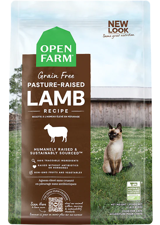 Open Farm | Pasture Raised Lamb | Dry Cat Food Near Me Markham | ARMOR THE POOCH