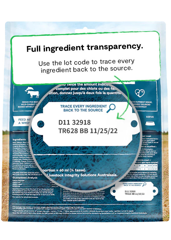 Open Farm - Surf & Turf Freeze Dried Raw Dog Food