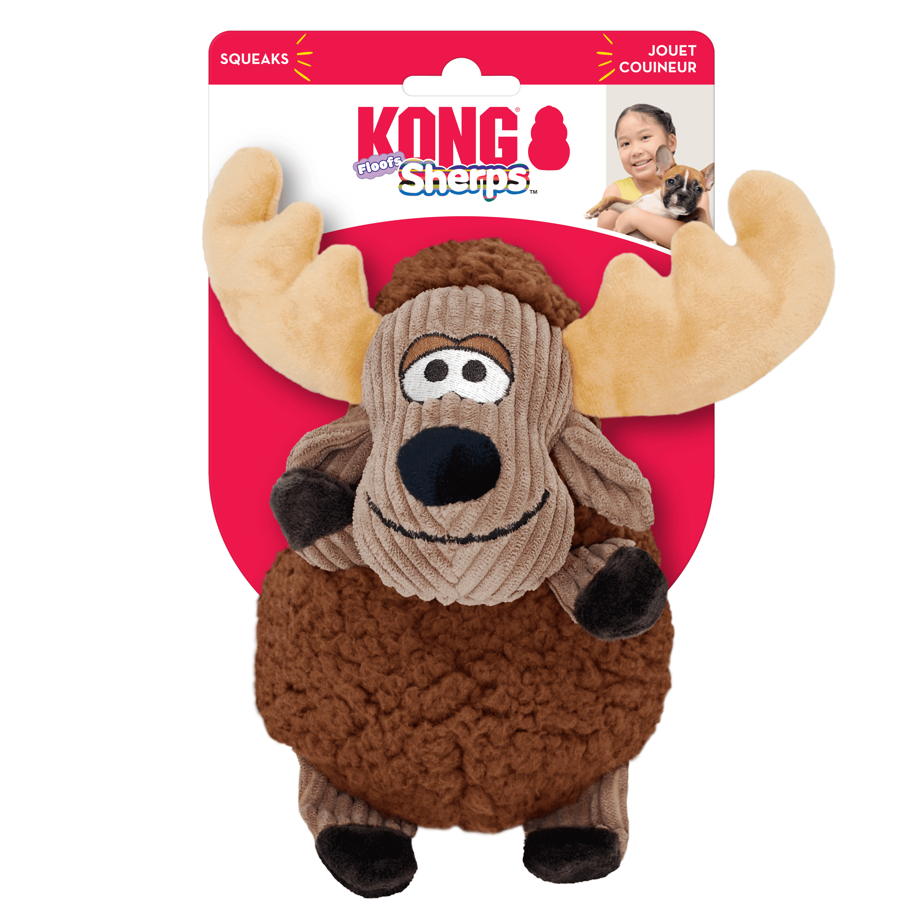 KONG - Sherps Floofs Mooses (Dog Toy)