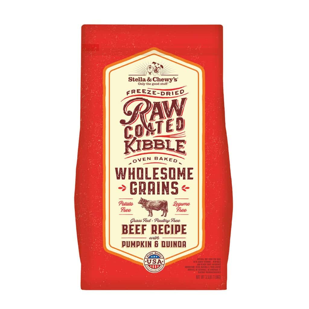 Stella & Chewy's - Beef Recipe with Pumpkin & Quinoa Raw Coated Kibble Wholesome Grains(Dry Dog Food)