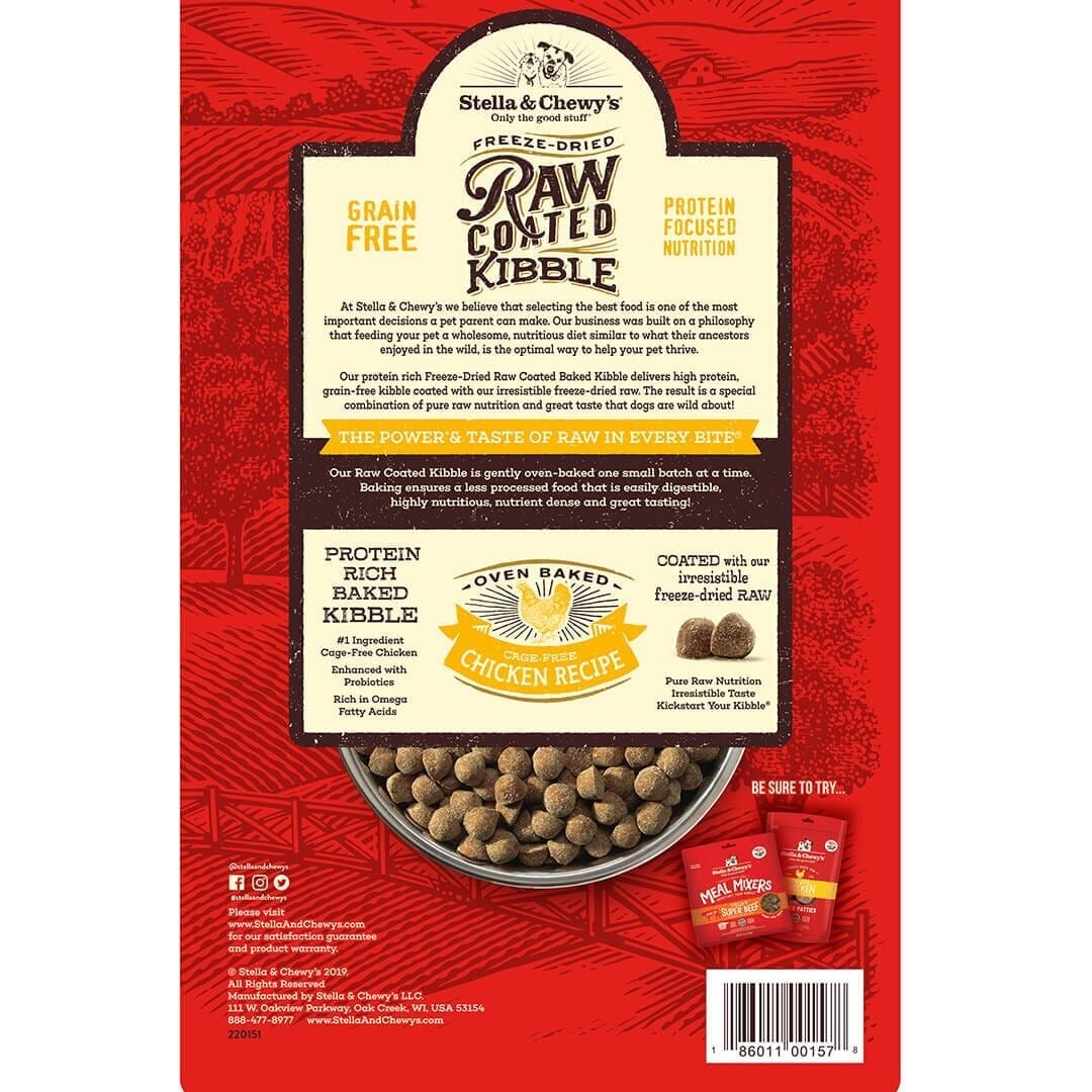 Stella & Chewy's - Cage-Free Chicken Raw Coated Kibble (Dry Dog Food)