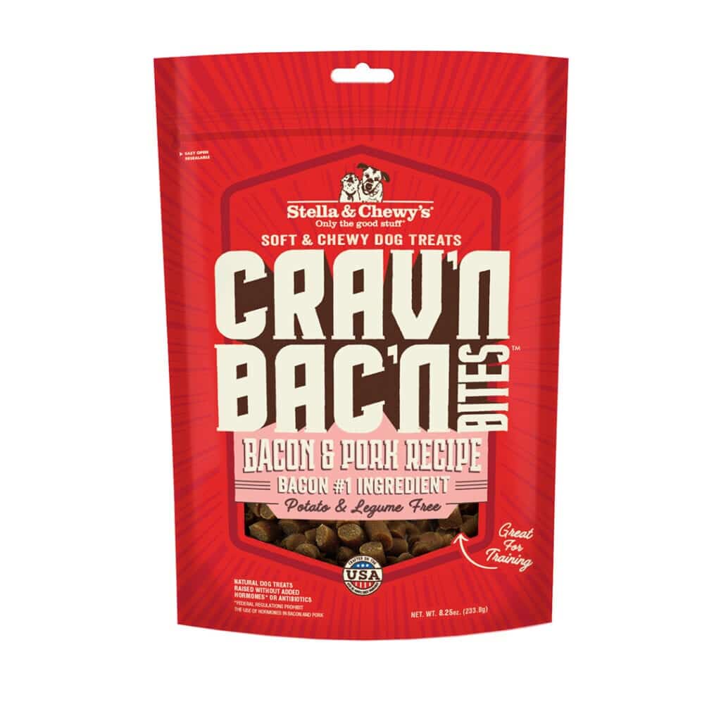 Stella & Chewy's -  Crav'N Bac'N Bites Bacon & Pork Recipe (Dog Treats)