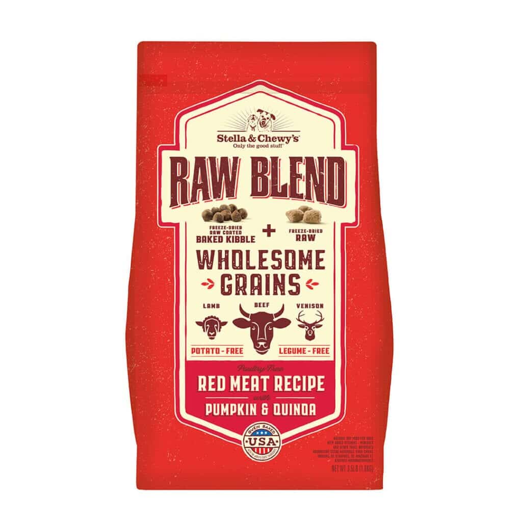 Stella & Chewy's - Red Meat Recipe with Pumpkin & Quinoa Raw Blend Baked Kibble With Grains (Dry Dog Food)
