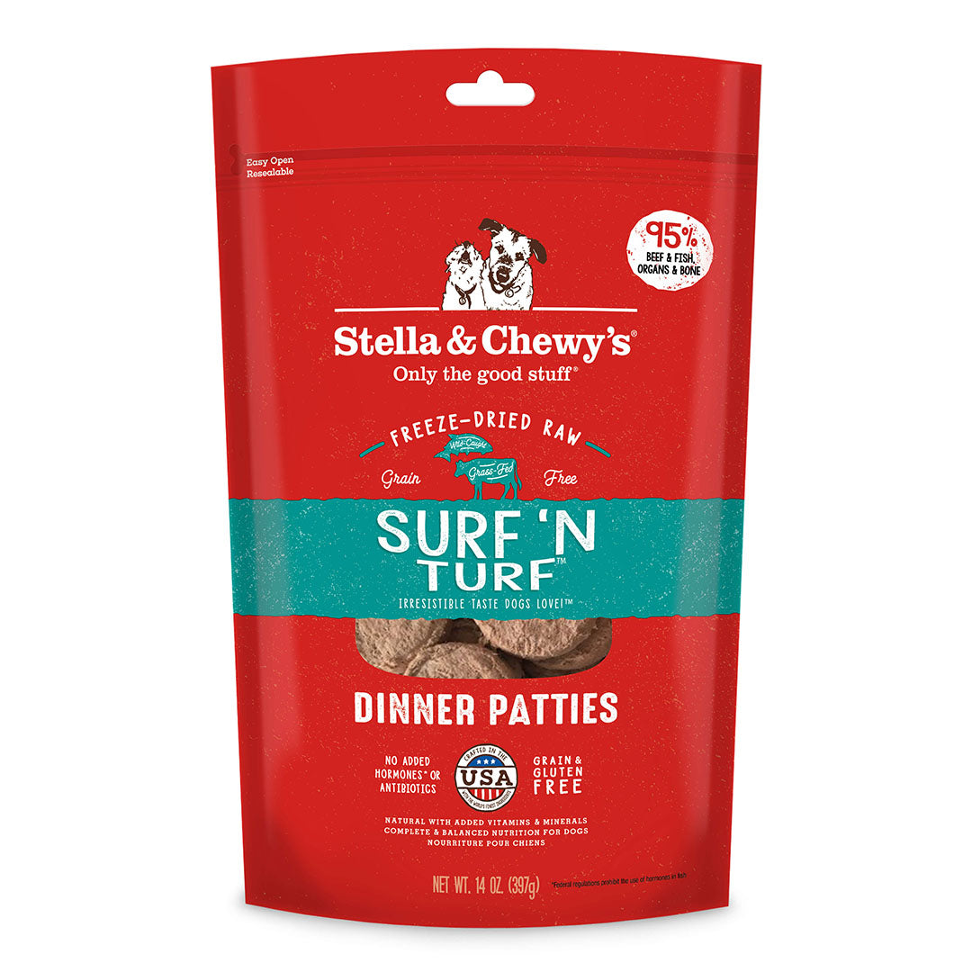 Stella & Chewy's Surf 'N Turf Dinner Patties