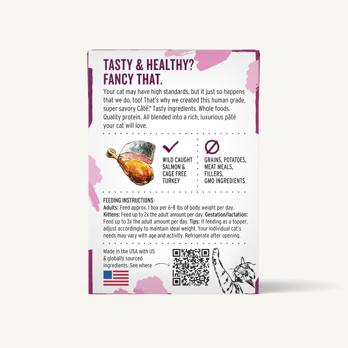 The Honest Kitchen | Grain Free Salmon & Turkey Pate | Wet Cat Food | ARMOR THE POOCH