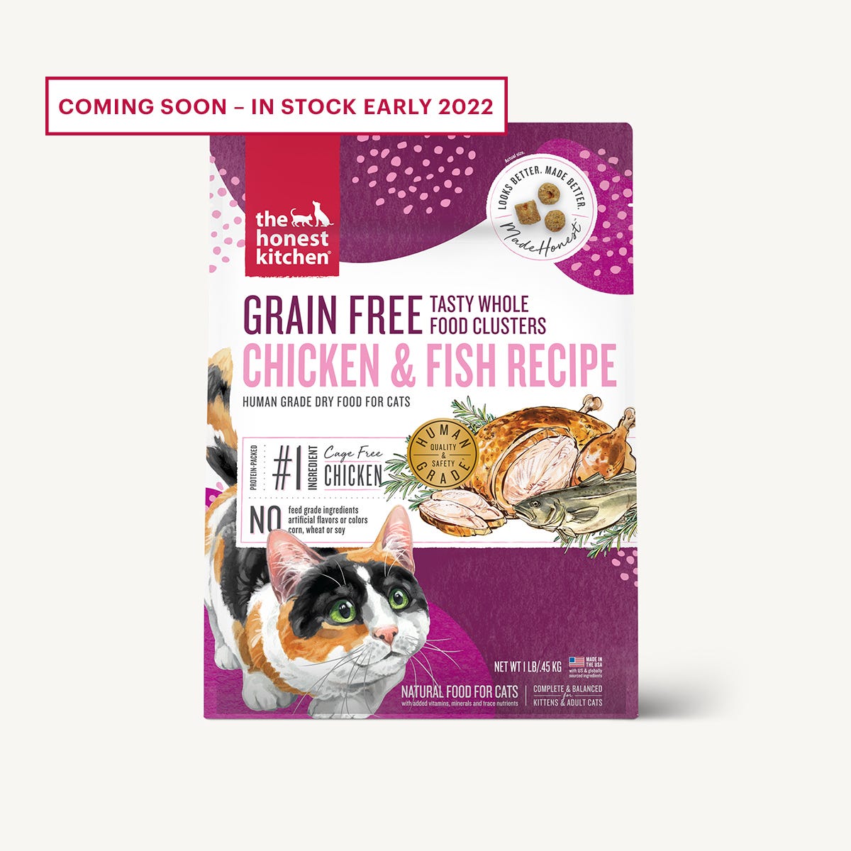 The Honest Kitchen | Grain Free Chicken & Whitefish Clusters | Online Pet Store Toronto | Armor The Pooch