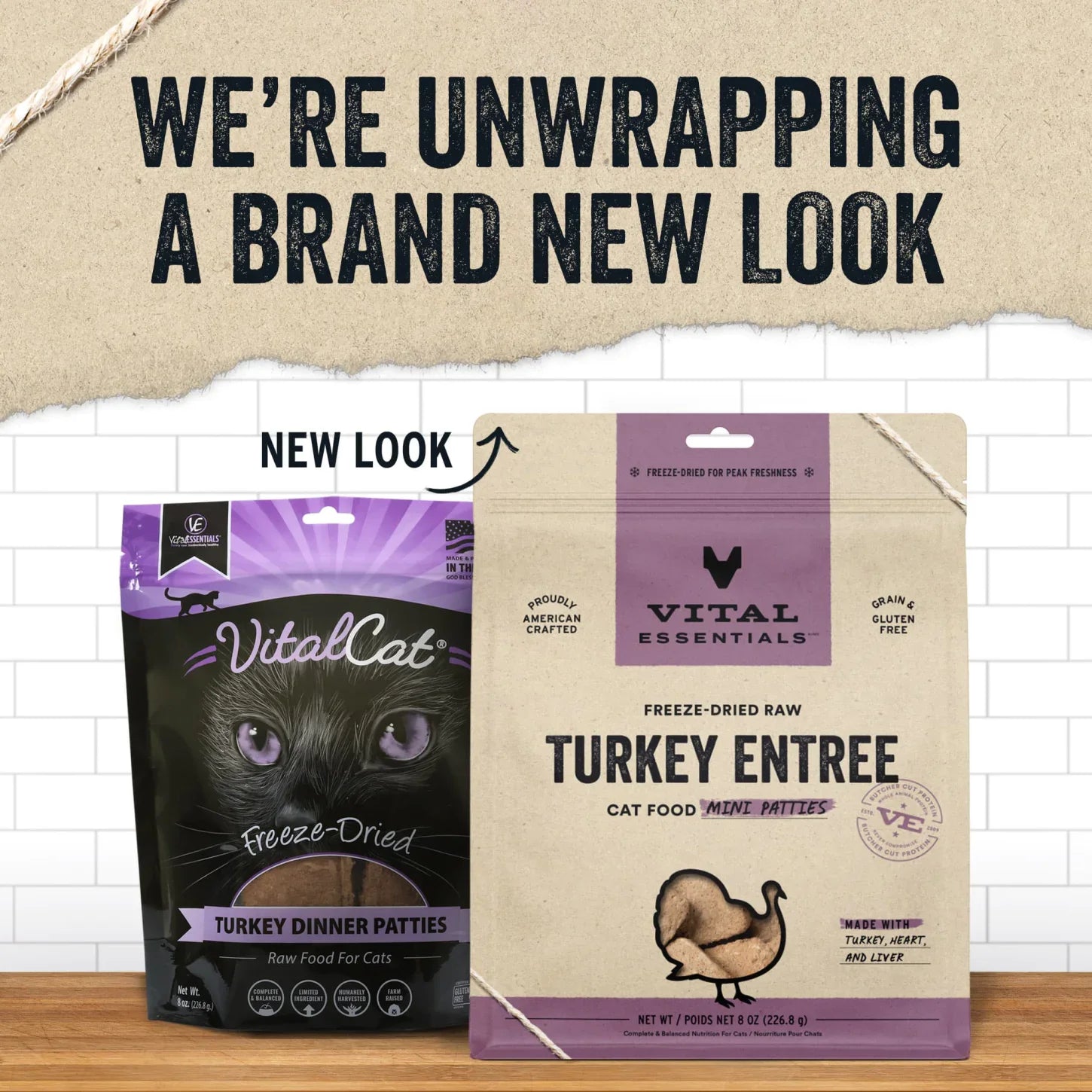 Vital Essentials (VE) - Turkey Mini Patties Grain Free (Cat Food)
