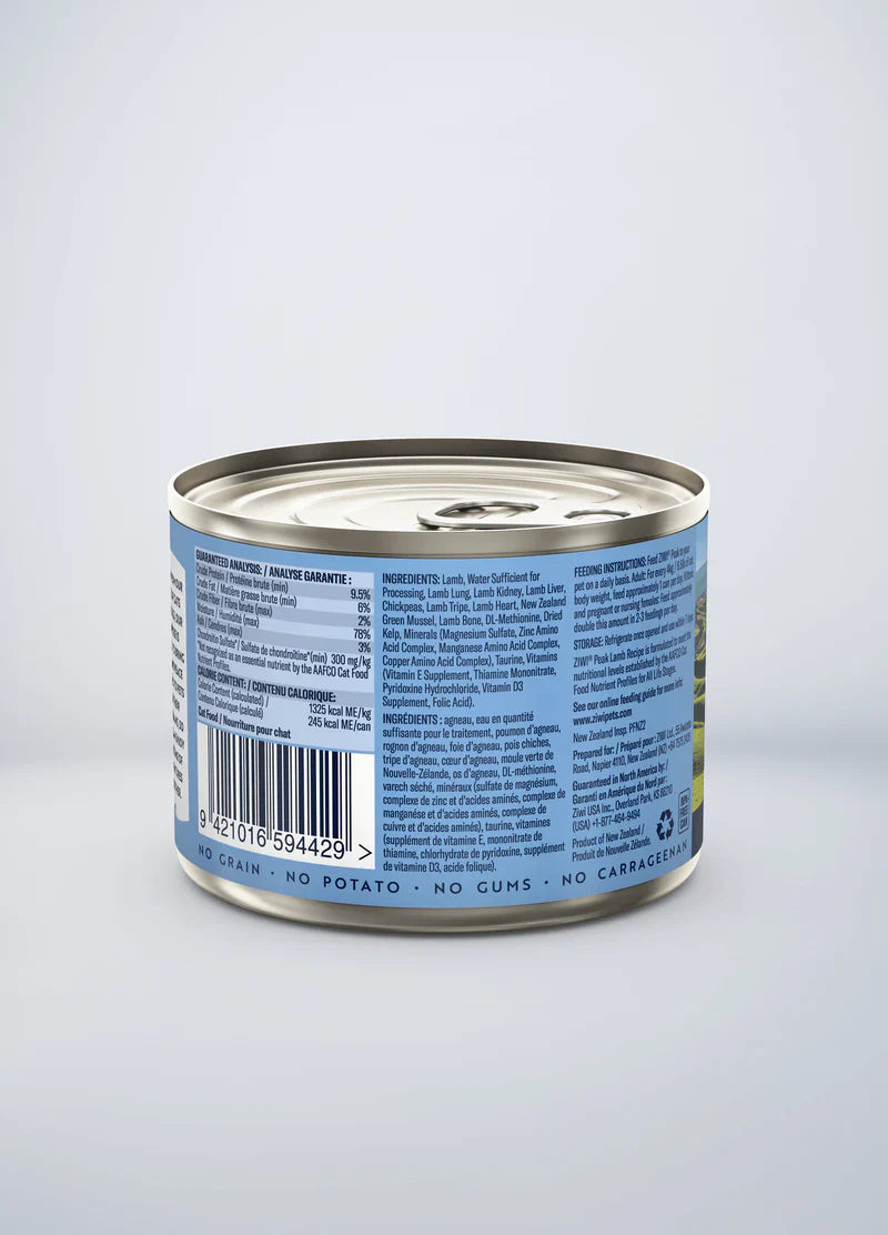 ZiwiPeak - Wet Lamb Recipe for Cats