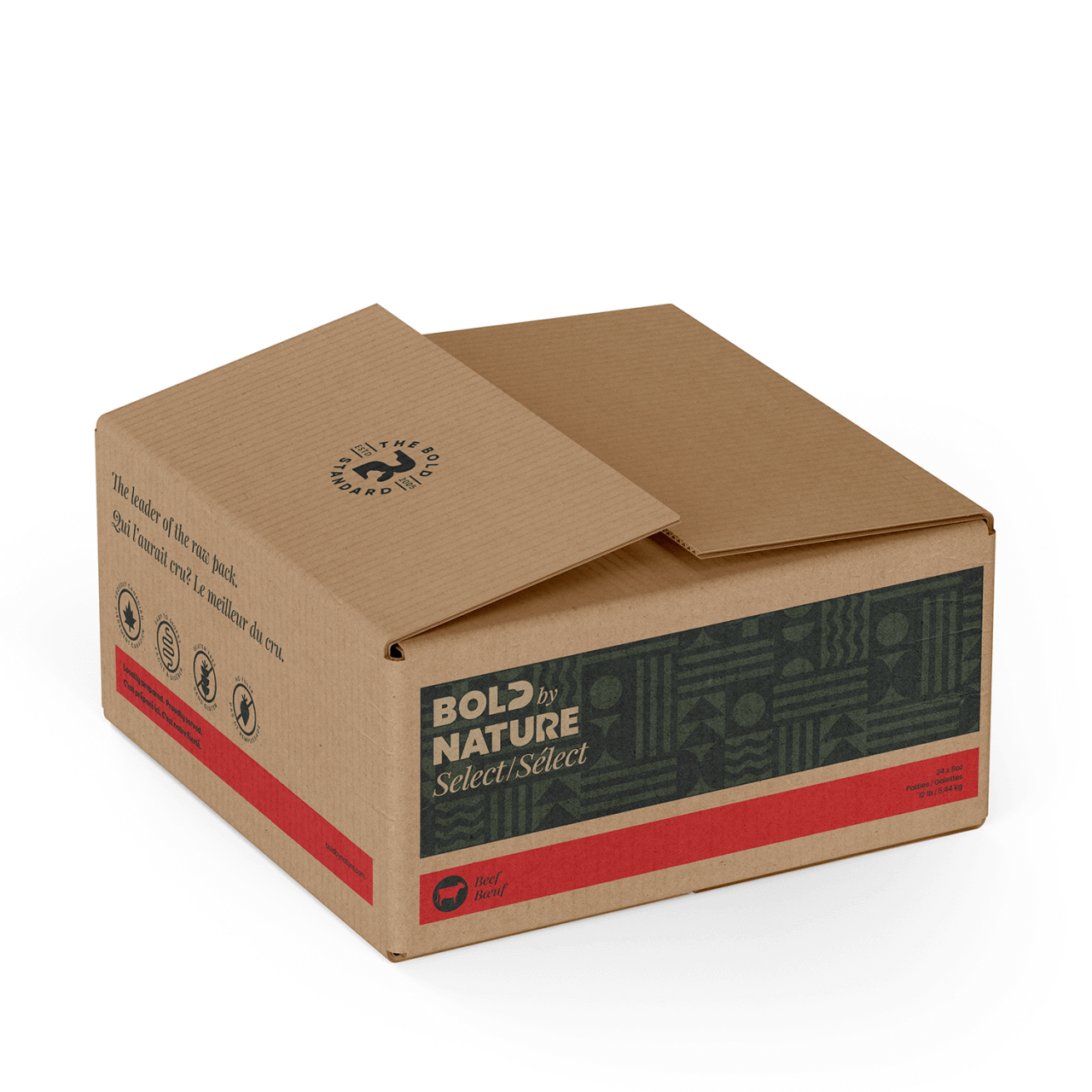 Bold by Nature (Bold Raw) - Select Beef For Dogs - Frozen Product