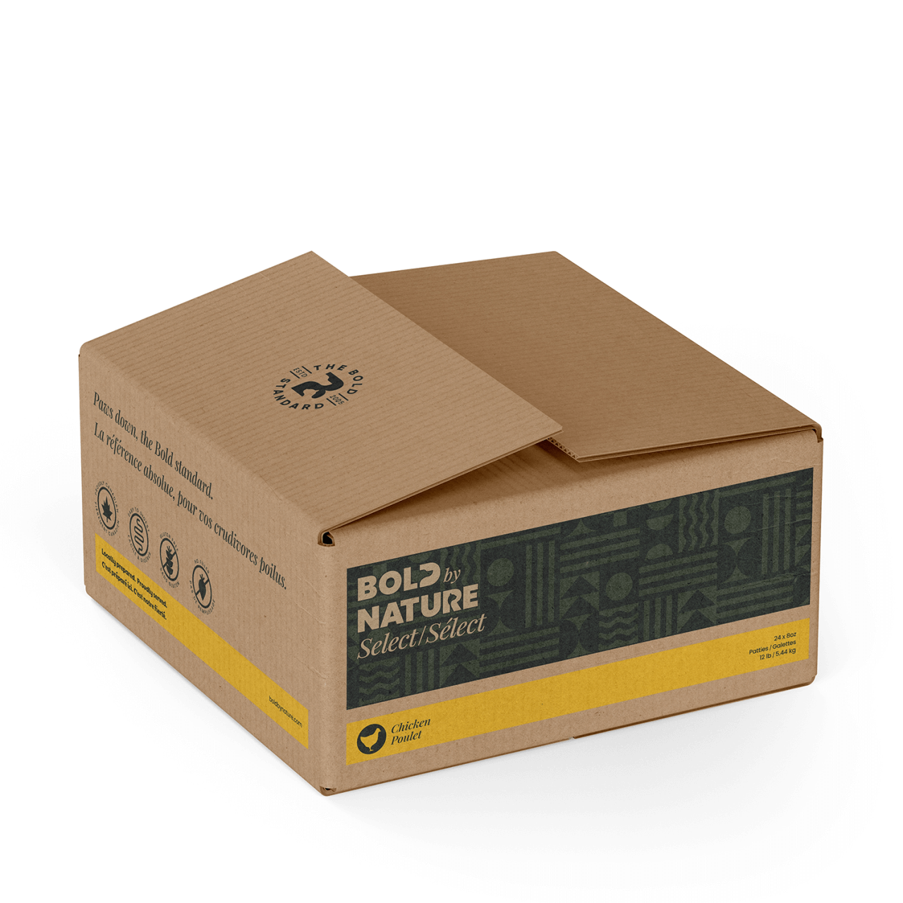 Bold by Nature (Bold Raw) - Select Chicken For Dogs - Frozen Product