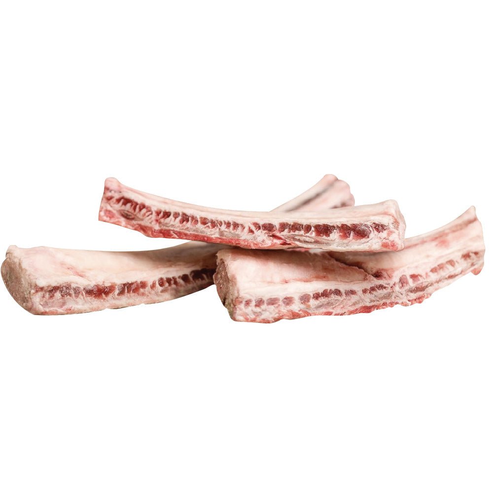 Big Country Raw - Flat Rib Bone Small (1lb bag) - Frozen Product