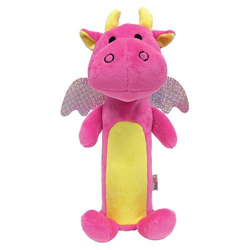 fouFIT | Dragon Plush Cruncher | Dog Toys