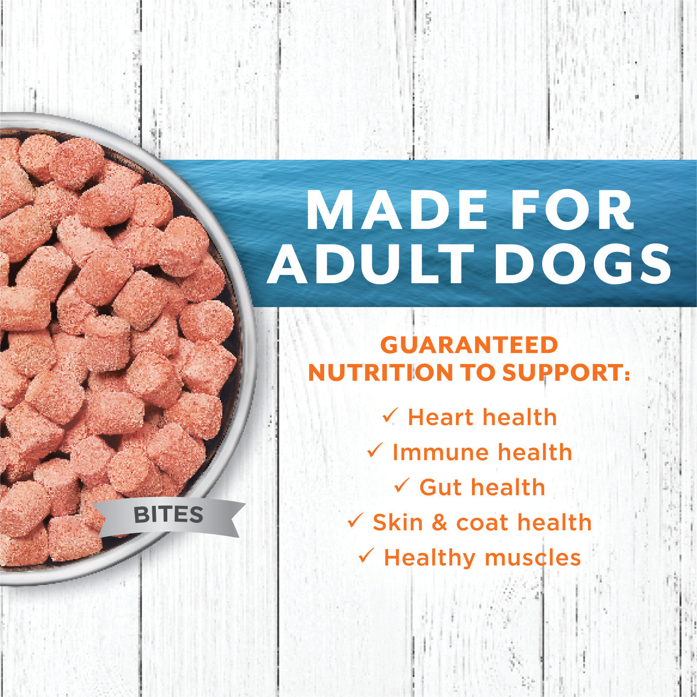 Instinct - Raw Longevity Frozen Bites - Wild-Caught Alaskan Pollock Recipe (For Dogs) - Frozen Product