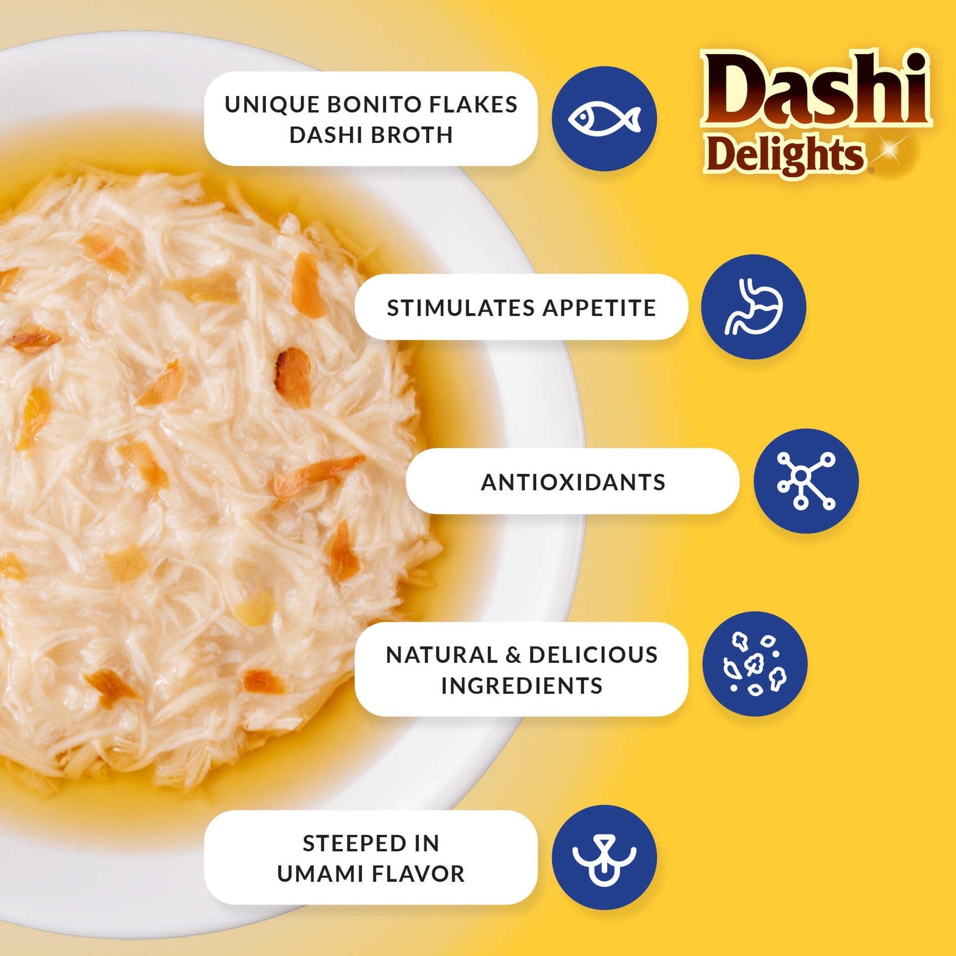 Inaba - Dashi Delights - Chicken With Tuna & Salmon Recipe (For Cats)