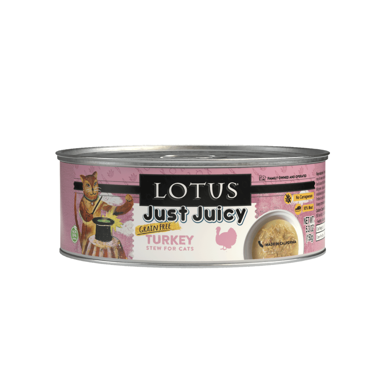 LOTUS | Just Juicy | Turkey (Wet Cat Food) | Cat Food Toronto
